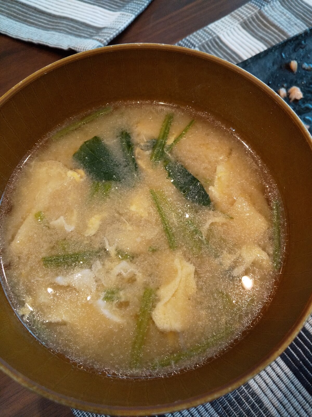 ほうれん草と油揚げの味噌汁 レシピ 作り方 By 食べるの大好き 楽天レシピ ほうれん草と油揚げの味噌汁 レシピ 作り方 By 食べるの大好き 楽天レシピ